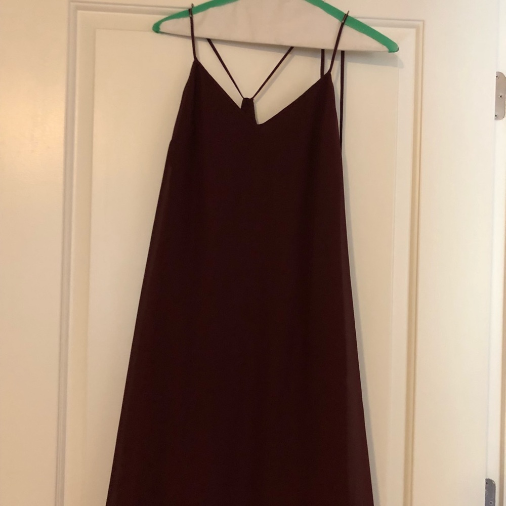 Nouvelle Amsale SZ Small Bridesmaid Garnet Dress